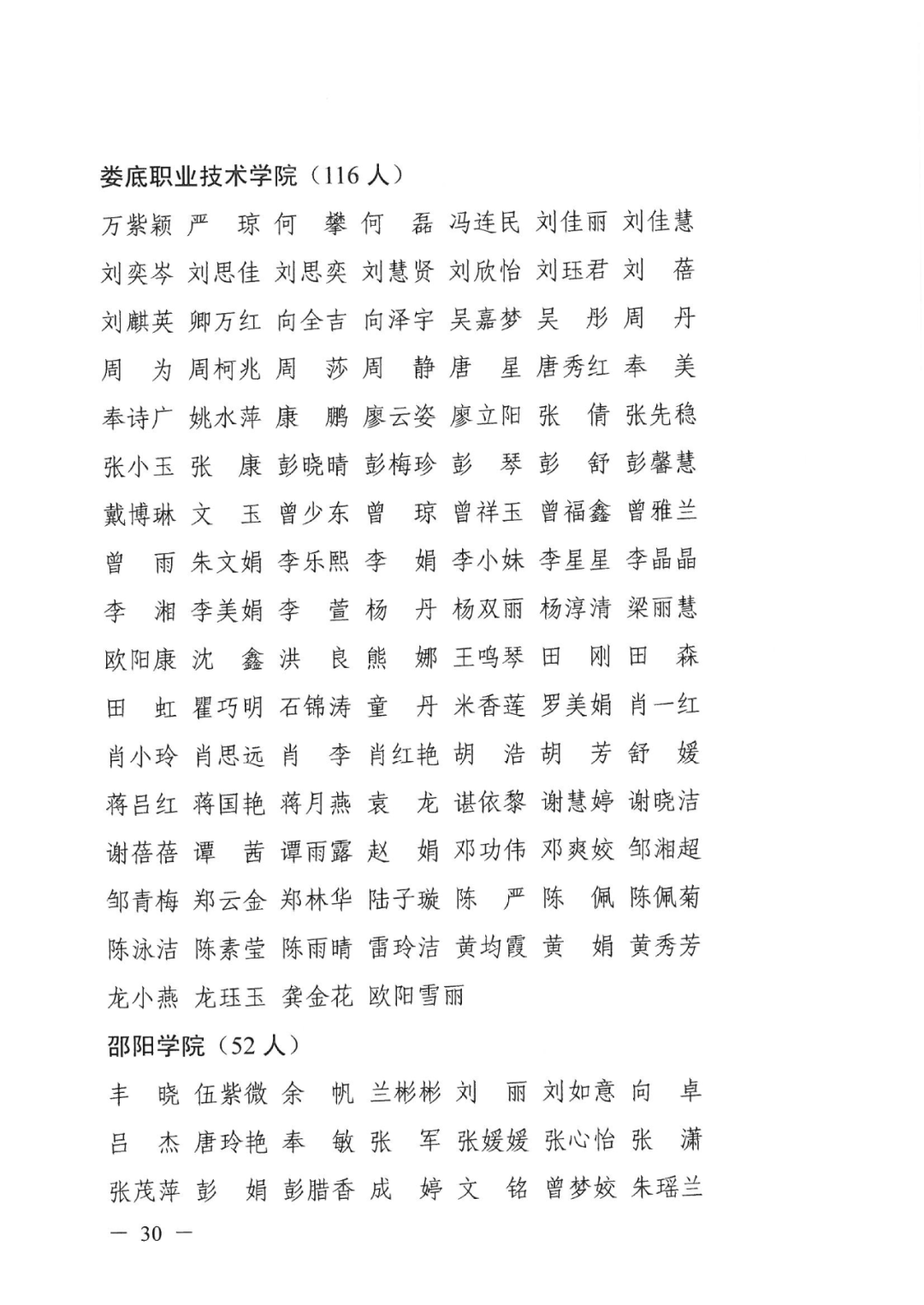 2022年湖南“專(zhuān)升本” 省內(nèi)生源建檔立卡畢業(yè)生報(bào)考資格審核結(jié)果的公示(圖30)