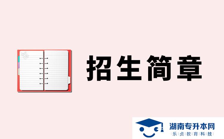 湖南涉外經(jīng)濟學院2022年專升本招生簡章